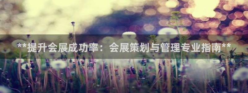 果博代理：**提升会展成功率：会展策划与管理专业指南**