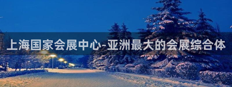 果博注册充值：上海国家会展中心-亚洲最大的会展综合体
