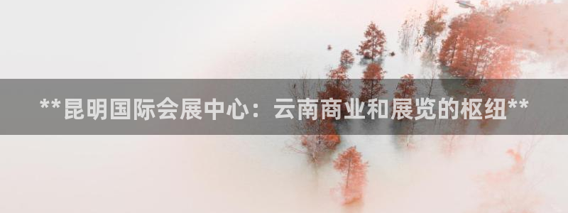 果博注册：**昆明国际会展中心：云南商业和展览的枢纽**