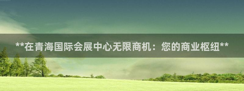 果博平台电话：**在青海国际会展中心无限商机：您的商业枢纽**