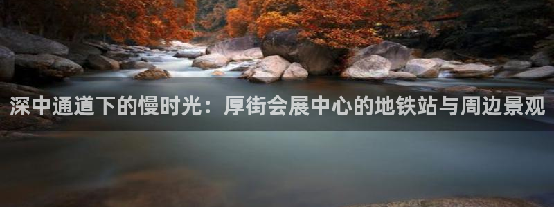 下载果博：深中通道下的慢时光：厚街会展中心的地铁站与周边景观