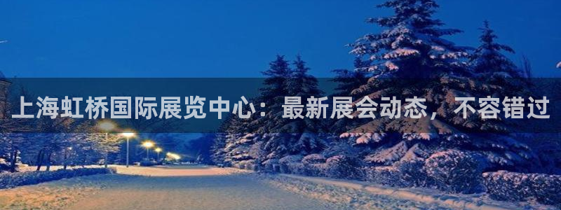 果博app官网下载：上海虹桥国际展览中心：最新展会动态，不容错过