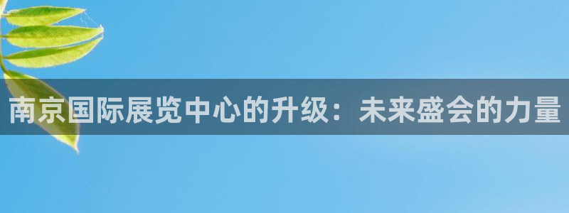 果博平台赖不赖：南京国际展览中心的升级：