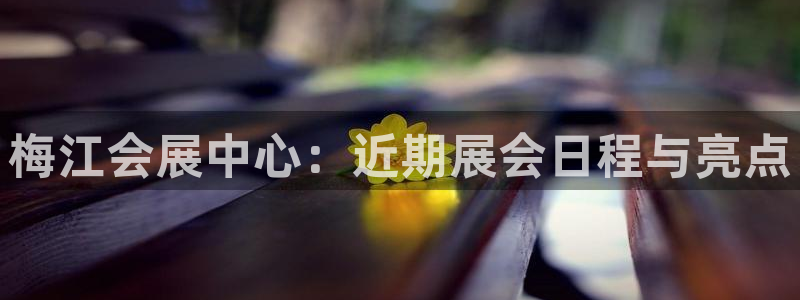 果博注册：梅江会展中心：近期展会日程与亮点