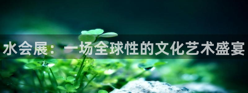 果博注册充值怎么充:水会展:一场全球性的