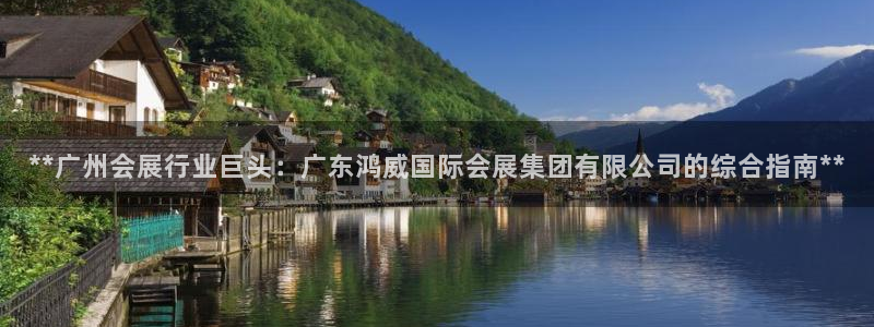 果博注册充值怎么充：**广州会展行业巨头：广东鸿威国际会展集团有限公司的综合指南**