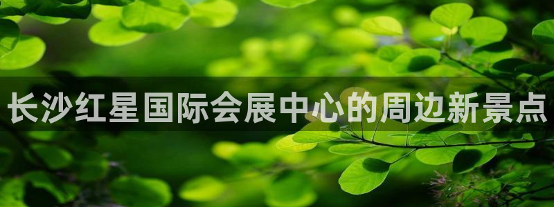 果博官网客服电话号码查询：长沙红星国际会展中心的周边新景点